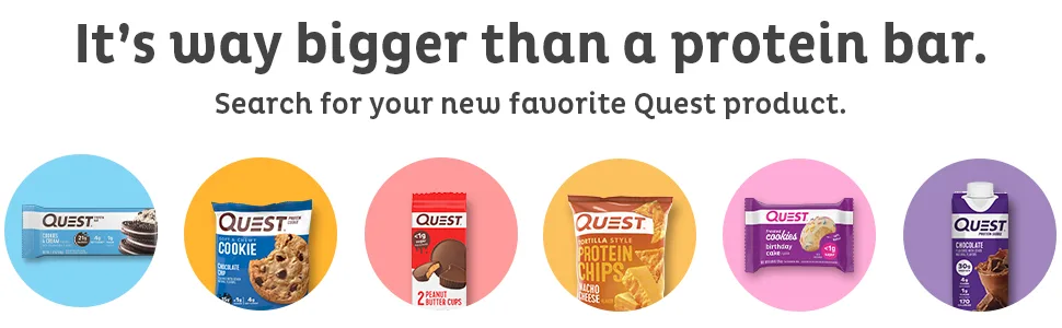 Quest Dipped Chocolate Chip Cookie Dough & Cookies and Cream Protein Bars Bundle 1.76 Oz 12 Ct - product information 6