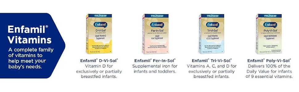 Enfamil Fer-In-Sol Liquid Iron Supplement 50 mL Bottle - product information 4