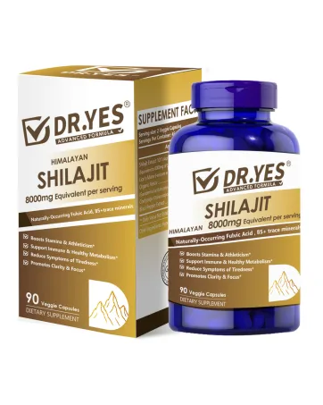 DR.YES Himalayan Shilajit Capsules for Men & Women Support Energy & Immune Vegan Non-GMO 90 Capsules - product information 6