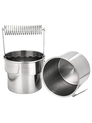 MyLifeUNIT Paint Brush Cleaner  Double Layer Paint Brush Holder with Wash Tank - Brush Washer