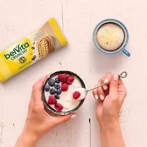 belVita Breakfast Bars Biscuits Vanilla Mocha 6 Boxes of 5 Packs (4 Biscuits Per Pack) - image