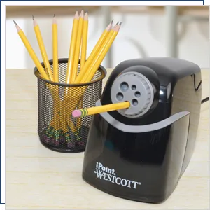 Westcott iPoint Heavy Duty Electric School Sharpener (16681) 8.25 x 7.75 x 5.75 - pencil sharpener