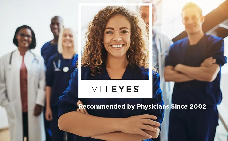 Viteyes AREDS 2 Capsules and Viteyes Multivitamin AREDS 2 Companion Single Daily Dose Eye Vitamins 3 Month Supply - Physician Recommended AREDS 2