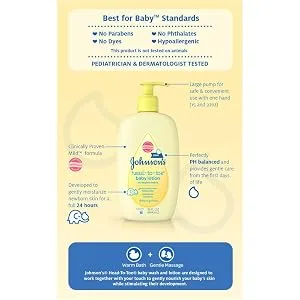 Johnson's Head-to-Toe Baby Lotion  9 Fl. Oz - Johnson