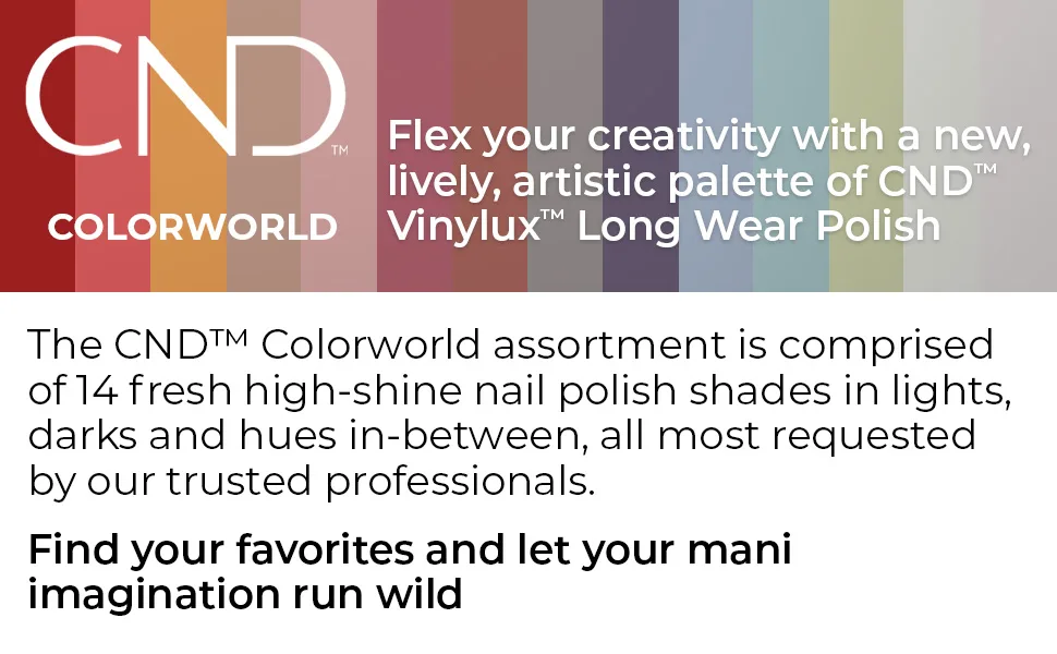 Creative Nail Creative Nail Design Vinylux Nail Lacquer  Gotcha  0.5 Fluid Ounce Denim Patch 226 - Introduction to Colorworld, new Vinylux Long Wear Polish shades