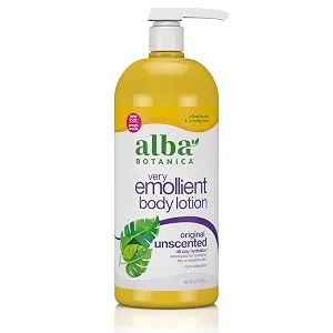 Alba Botanica 32 Oz Very Emollient Unscented Lotion and JASON 30 Fl Oz Lavender Calming Body Wash Bundle - product information 2