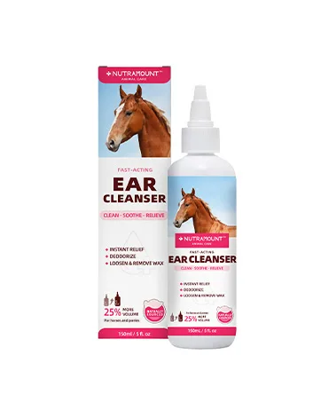 Nutramount Moisturizing Eye Drops for Horses and Ponies 150ML/5 fl. oz Dry Eye Relief Twin Bottle Set - product information 3