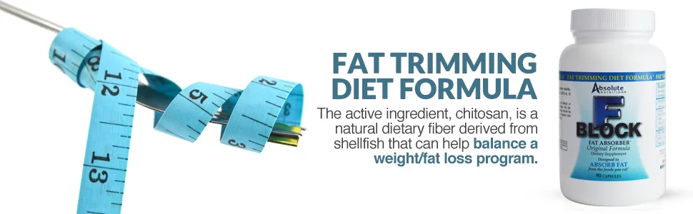 Absolute Nutrition FBlock Xtra Fat Absorber Diet Formula 90 Capsules 1 - product information 2