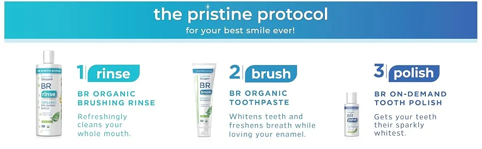 Essential Oxygen BR On-Demand Tooth Polish Peppermint White 2 Ounce Pack of 2 - product information 3