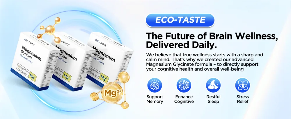 Magnesium Glycinate - High Absorption Liposomal Fast-Acting Liquid Magnesium for Brain Health Sleep and Cognitive 10 mL x 15 Pouches - magnesium