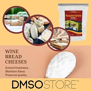 Potassium Sorbate Stabilizer for Wine Making | Powder 5 lb. Food-Grade Preservative for Longer Freshness and Extended Life Cycle - Potassium sorbate uses: wine, bread, cheeses