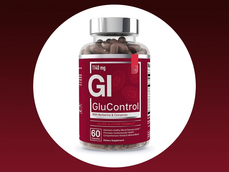 Essential Elements GluControl with Berberine & Ceylon Cinnamon - Blood Sugar Support - 60 Count - 30 Servings - Essential Elements Blood Glucose Supplement with Ceylon Cinnamon and Berberine GluControl