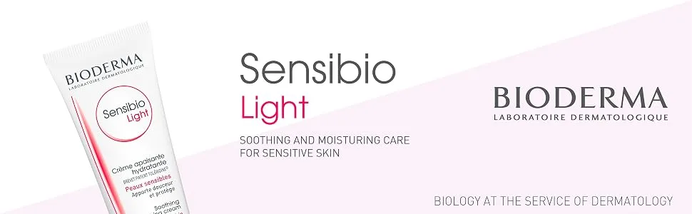 Bioderma - Face Moisturizer - Sensibio - Light Cream - Skin Soothing - Face Cream for Sensitive Skin - product information 1