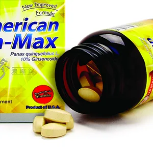 Hsu's SKU 1066 Ginseng American Gin-Max 90 ct Caplets  - product information 6