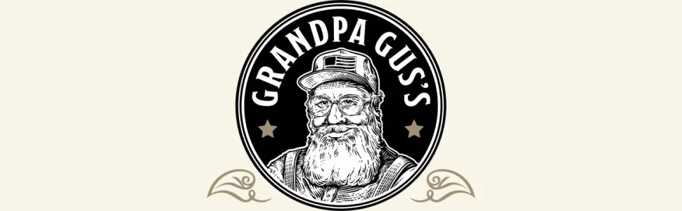 Grandpa Gus's Super Hand Scrub Walnut Shell Scrubbers Natural Handsoap Degreaser for Automotive Mechanics & Constructors 1 Gallon - GG logo