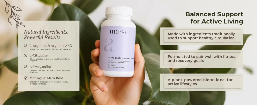 Mars Nitric Oxide Capsules Pack of 1 - Nitric Oxide