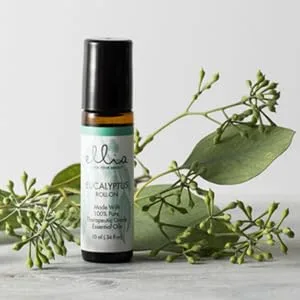 Ellia Eucalyptus Essential Oil Roll-On | 10ml 100% Pure Therapeutic Grade Eucalyptus 0.34 Fl Oz (Pack of 1) - Ellia Roll-on Essential Oils