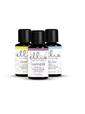 Ellia Eucalyptus Diffuser Essential Oil | 15ml 100% Pure Therapeutic Grade Eucalyptus 15 mL Bottle - Ellia ESSENTIAL OIL
