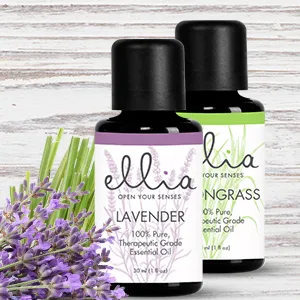 Ellia Eucalyptus Diffuser Essential Oil | 15ml 100% Pure Therapeutic Grade Eucalyptus 15 mL Bottle - Ellia ESSENTIAL OIL