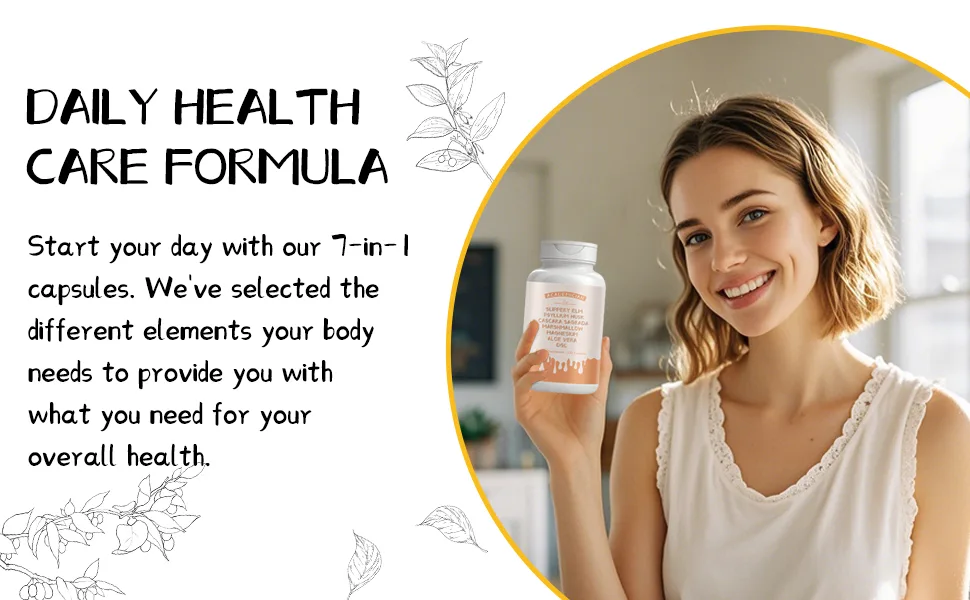 ACADEMICIAN Magnesium Glycinate Probiotic Capsule with Psyllium Husk Capsule Slippery Elm Marshmallow Root Supplemnt - 120 Count - product information 10
