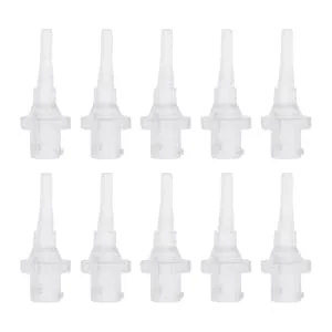 Outanaya 10pcs Ear Cleaning Disposable Tips for Ear Wash Systems Fit Nozzles Sturdy Material for Family Use Care Supply - product information 1