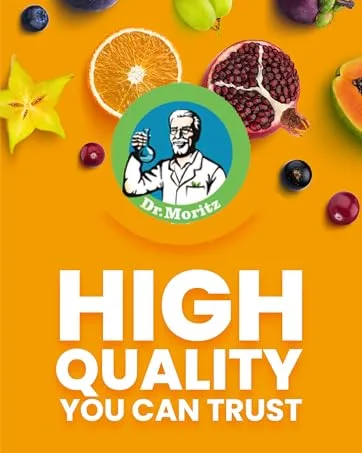 DR. MORITZ Vitamin D Gummies and Elderberry Gummies - Immunity Mega Boost for Kids and Adults - Vegetarian Gelatin-Free Immune Support Vitamins for Children - Gummies Supplement for Children