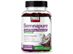 Force Factor Melatonin 5mg Drug-Free Supplement Vegan Non-GMO 60 Vegetable Capsules 5mg 60 Count (Pack of 1) - product information 6