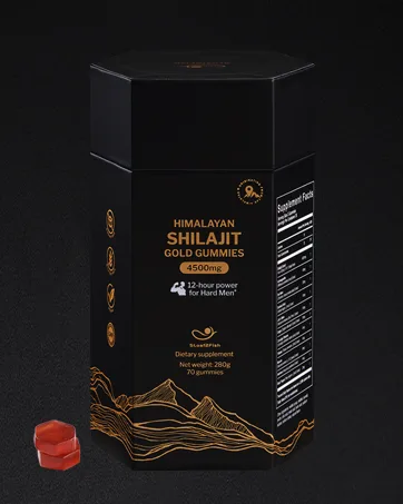 5Loaf2Fish Himalayan Shilajit Gummies Gold Shilajit Gummies for Men Supplement Natural 105+ Trace 70 Gummies 11-Ingredient Recipe - product information 4