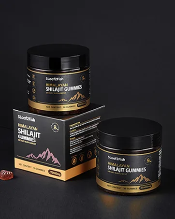 5Loaf2Fish Himalayan Shilajit Gummies Gold Shilajit Gummies for Men Supplement Natural 105+ Trace 70 Gummies 11-Ingredient Recipe - product information 5