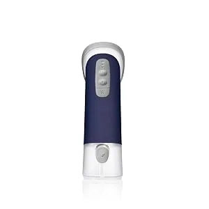 Griffin Water-Powered Ear Cleaner Safe Gentle Earwax Removal System with Adjustable Pressure & Reusable Tips for Comfortable Hygiene Care (Includes 6 Replacement Nozzle Tips USB-C Charging Cord). - back angle