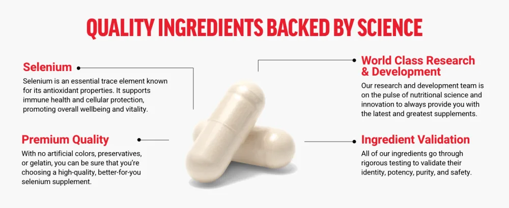 Force Factor Selenium Immune Support Supplement Selenium 200mcg Capsules to Support Immune Defense Immunity Supplement Vegan Non-GMO 120 Capsules Unflavored 120 Count (Pack of 1) - selenium immune support supplement immune support selenium 200mcg capsules selenium supplement