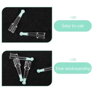 BCOATH 6pcs Visible Ear Wax Removal Tools Replacement Tips for Comfortable Ear Cleaning Soft Material Independent Packaging for Safe Use - product information 6