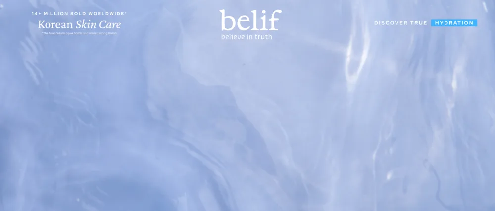 belif Aqua Bomb Home & Away Set: Full Size & Mini Aqua Bomb Daily Lightweight Face Moisturizer - belif