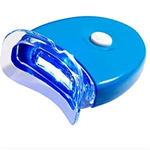 Teeth Whitening Kit (10) Gels (2) Trays (1) Blue White Led Light Whiten Teeth at Home Easy to Use Brighter Smile Fast Results - led white blue light teeth