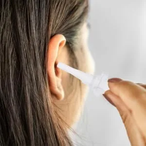 Hoement 10pcs Disposable Ear Cleaning Tips Ear Washer Replacement Nozzles for Wax Removal Suitable for Ages Easy to Use - product information 1