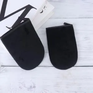 Outanaya 2-piece Self Tanning Applicator Mitts Black Sunless Tanning Gloves for Easy Even Application Lint Comfortable Fit - product information 6