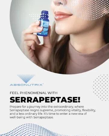 Absonutrix Activated and Stabilized Sulforaphane 20 mg 200 Servings Helps Cognitive Function Helps Slow Down Aging Third Party Tested Easy Absorption GMP-Certified Non-GMO Made in USA  - Absonutrix Serrapeptase