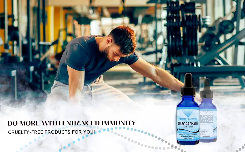 Absonutrix Activated and Stabilized Sulforaphane 20 mg 200 Servings Helps Cognitive Function Helps Slow Down Aging Third Party Tested Easy Absorption GMP-Certified Non-GMO Made in USA  - Stabilized Sulforaphane