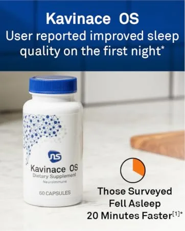 Neuroscience Calm G - Immune Support Supplement and Calm Aid with L-Theanine CoQ10 and Antioxidants - Immunity Support Balance for Stress & Mitochondrial Function (90 ct) - Kavinace OS improved rest support