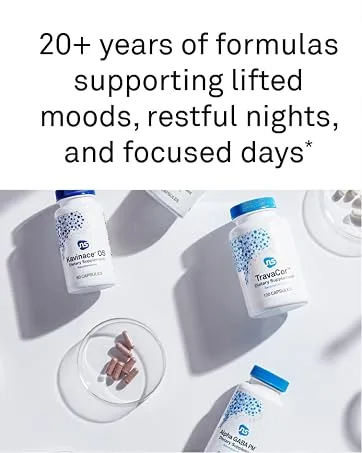 Neuroscience Calm G - Immune Support Supplement and Calm Aid with L-Theanine CoQ10 and Antioxidants - Immunity Support Balance for Stress & Mitochondrial Function (90 ct) - mood support bedtime support focus support