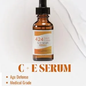 424 Skin Care C+E Serum - Dermatologist Tested & Recommended - Clinically Proven Formula 1 fl oz - serum
