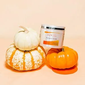 424 Skin Care Pumpkin Scrub - Dermatologist Tested & Recommended - Clinically Proven Formula 6 Fl Oz - Pumpkin Scrub