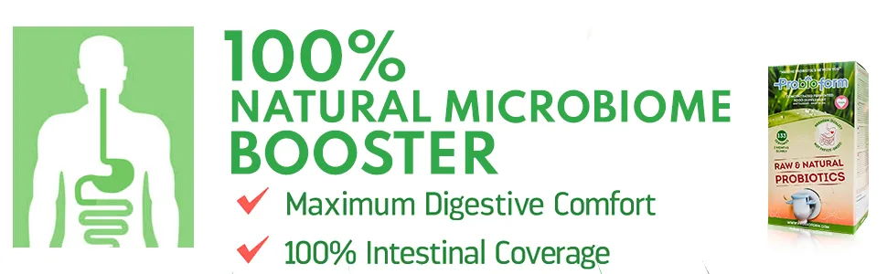 Probioform Probiotics Probio-Cultures Complex Intestinal Cleansing with Healthy Bacterial Strains Intestinal Bacteria & Improve Intestinal Flora Natural enzymes Minerals Vitamin B & Vitamin K - product information 8