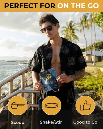 1 Lb Kava Tonga and Strainer Bundle - Instant Kava - Perfect for on the go