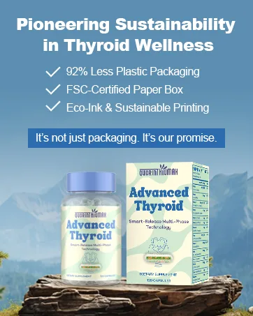 Thyroid Support Supplement for Women 120 Capsules - Smart-Release Micro-Beads with ThyroSynth & GutThyro - Advanced Thyroid Complex Ashwagandha Marine Collagen & 20B CFU Probiotics - 1 Bottle 120 Count (Pack of 1) - desiccated thyroid supplement