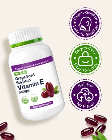 Kylinffe Grape Seed Extract 50mg | Antioxidant Supplement with Vitamin E Supports Immune & Heart Health Quick Release Capsules 60 Count - product information 5