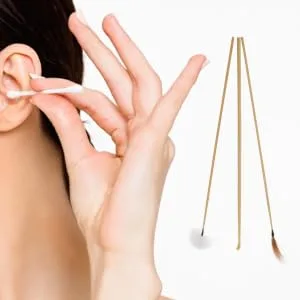 ORFOFE 3pcs Ear Cleaning Kit Multipurpose Ear Wax Removal Tool Bamboo Handle for Daily Use for Travel - product information 4