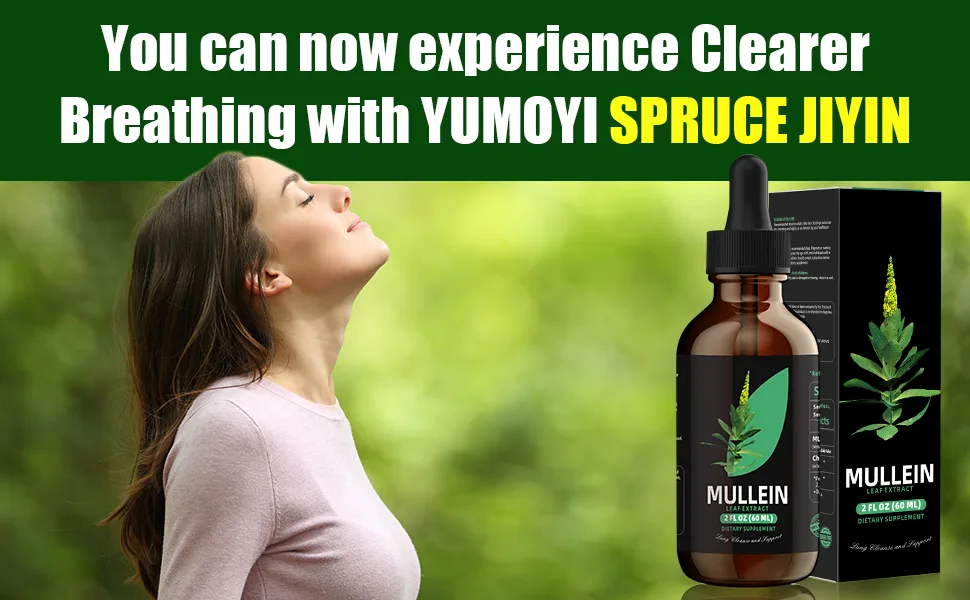 Mullein Leaf Extract - Support Lung Cleanse & Respiratory Function for Healthy Breathing - Natural Supplement Tincture Drops | Non-GMO Vegetarian | 1 Month Supply 2 Fl Oz (Pack of 1) - mullein drops for lungs