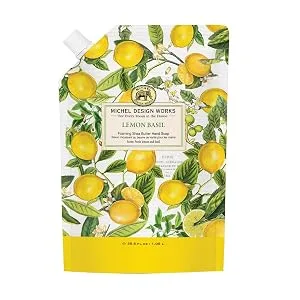 Michel Design Works Lemon Basil Foaming Hand Soap Refill - Michel Design Works Lemon Basil Foaming Hand Soap Refill