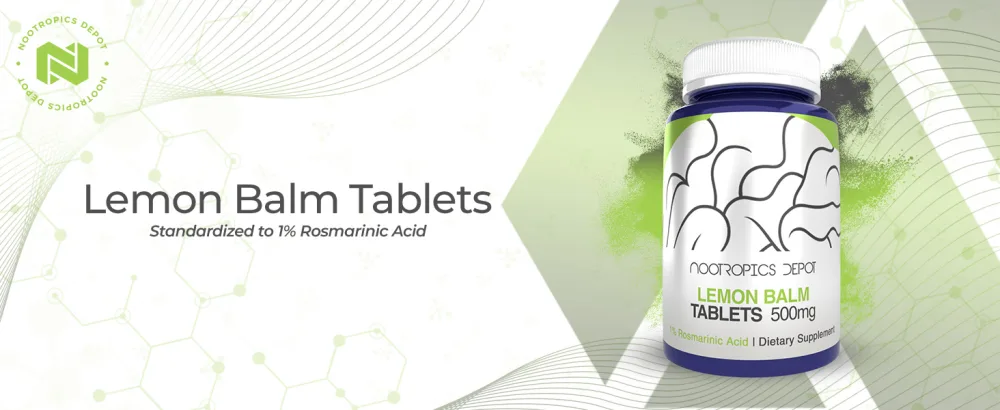 Nootropics Depot Lemon Balm Extract Tablets | 500mg | 120 Count | 10:1 Water Ethanol Extract - product information 1